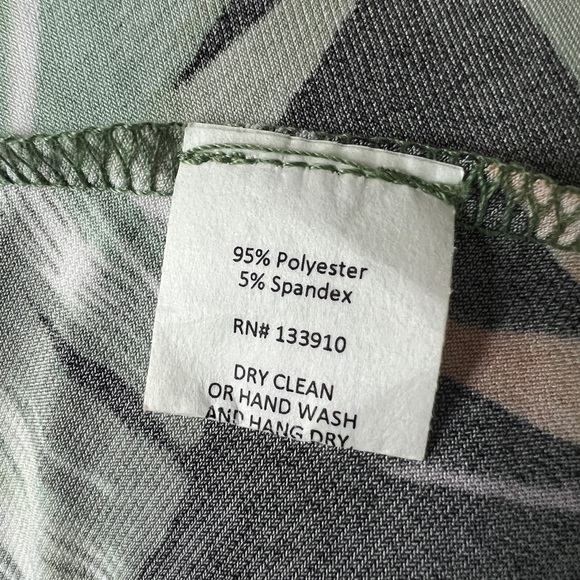 Show Me Your Mumu Palm Print T-shirt Swing Dress Flowy Small Casual Tropical - Picture 6 of 8